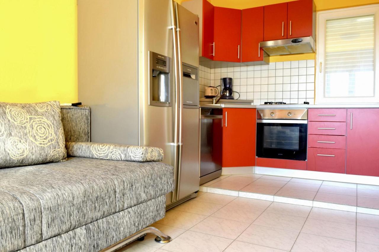 Sunset Apartment Kampor Bagian luar foto